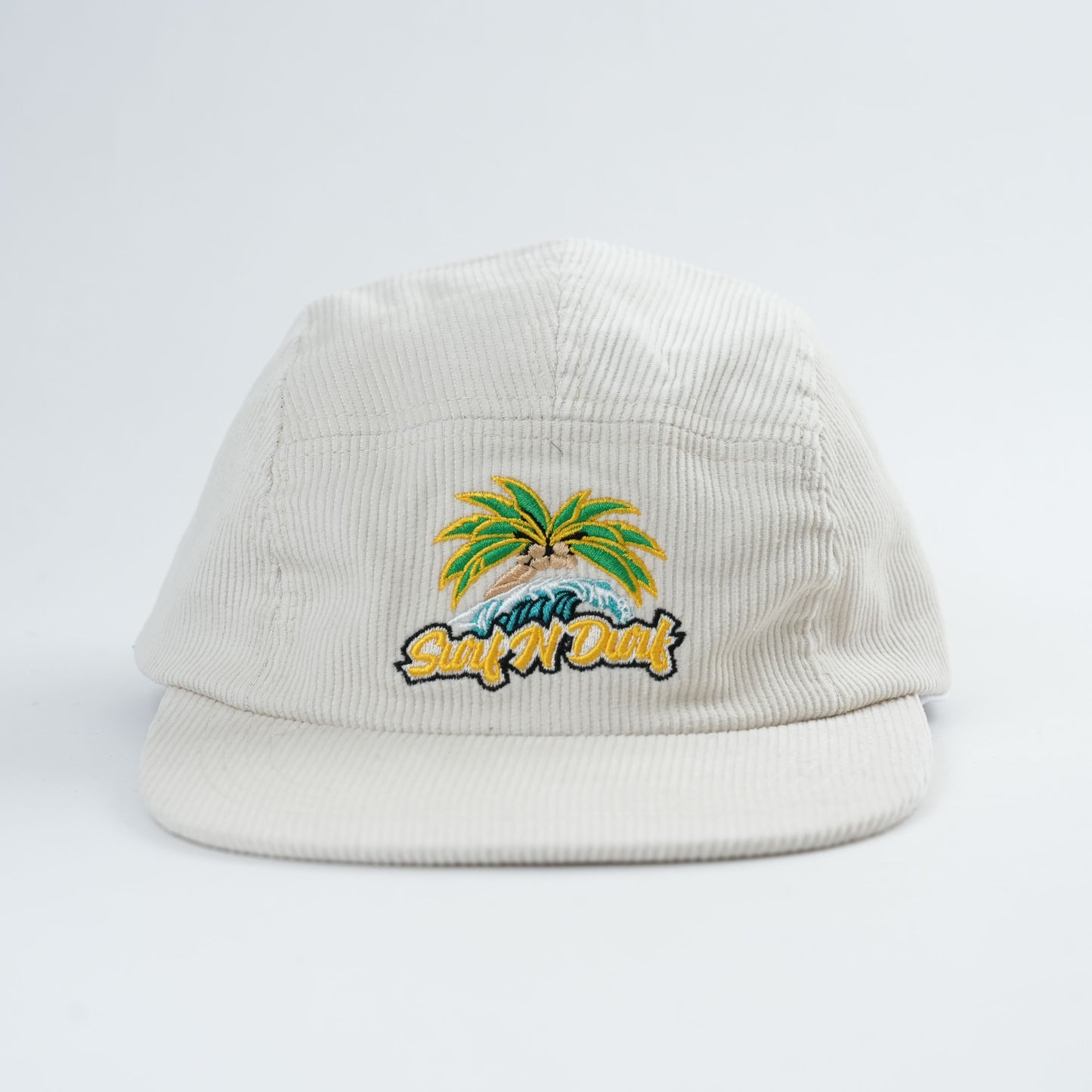 Surf N Durf Eggshell white Courduroy Hat